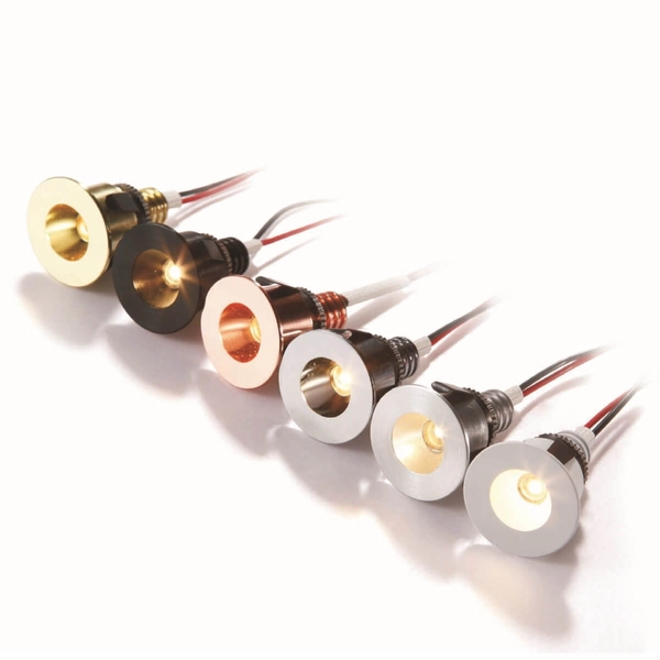 Spot podtynkowy do salonu POINT 288001203 LED 1W 4000K sufitowy czarny