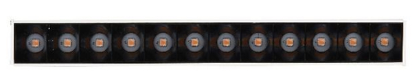 Szynowa oprawa Magneto Abigali LWQ-M05 LED 12W podłużna czarna 