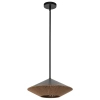 Wisząca lampa do kuchni Daphne ALM-DAPHNE-P-L-MB nad blat czarna