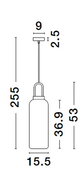 Stylowa lampa wisząca Banes do jadalni złota przezroczysta