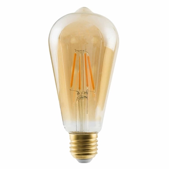 Żarówka edison Vintage 10594 LED 6W 2200K 560lm 230V szklana bursztynowa