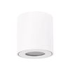 Zewnętrzna LAMPA sufitowa ZORBA DWL 03954 Ideus metalowa OPRAWA tuba outdoor IP54 biała