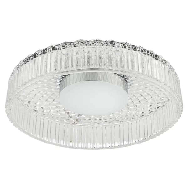 Kryształowy plafon Leena LEE5208 LED 16W 2700K okrągły chrom