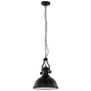 Industrialna LAMPA wisząca MAEVA MDM-2569/1 Italux metalowa OPRAWA zwis loft czarny