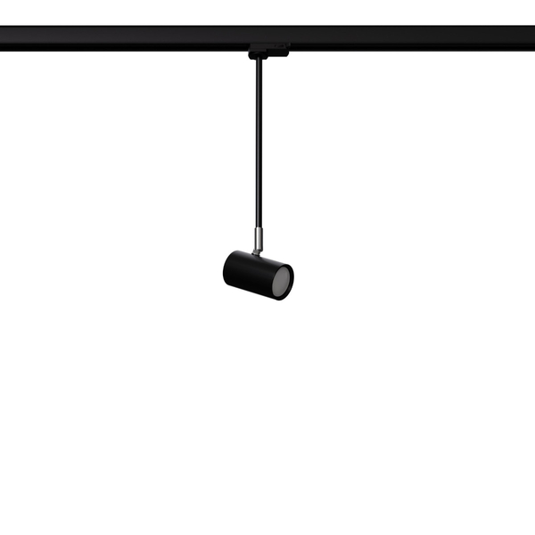 Regulowana lampa sufitowa NORANO MYL.00341 3-fazowa z żarówką tuba czarny