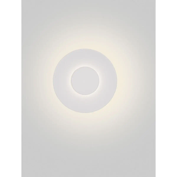 Okrągła lampa ścienna na taras FILOREZ LE75184 LED 12W 3000K IP65 biała