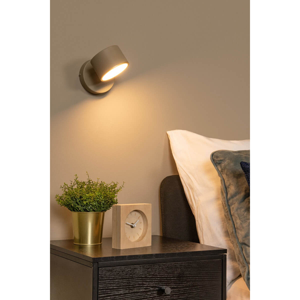 Lampa ścienna do salonu GIAN 44217/08/41 LED 9W 2700K brązowa