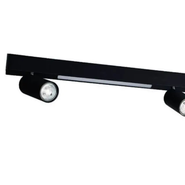 Przysufitowa lampa Mannari S230757205 Zumaline 16W 3000K +3xGU10 czarny