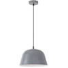 Industrialna lampa wisząca Malia 3095 szary zwis nad wyspę kuchenną