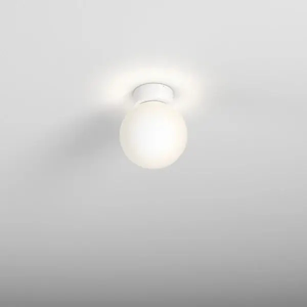 Kulista sufitowa lampa biała MODERN BALL LED 9W 3000K naścienna do salonu 47000-M930-PW-00-13
