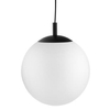 Szklana lampa wisząca ALUR L 10736102 zwis do przedpokoju biały