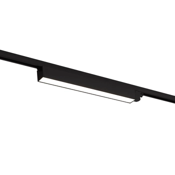 LAMPA sufitowa LINEAR S0007 Maxlight metalowa OPRAWA belka LED 18W 4000K do systemu szynowego 3 - fazowego czarna
