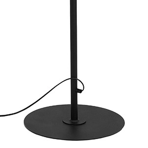 Lampa podłogowa BOT 1047A Aldex stojąca regulowana czarna