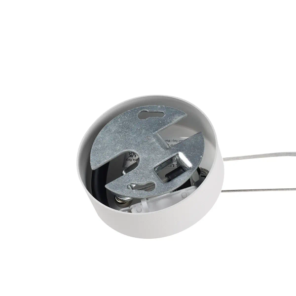 Lampa szklana wisząca Mapa biała 1xE27 42W okrągła nad wyspę kula ball 32122