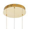Lampa wisząca Circle DN924-60+60+60 gold Step LED 80W 3000K ringi złote