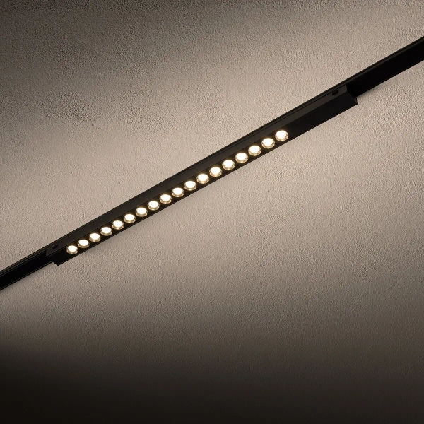 Liniowa lampa do szyn 1-obwodowa 11306 LED 18W 3000K czarna