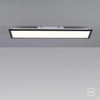 Sypialniana lampa sufitowa Flat LED 14W prostokąt czarny