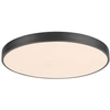 Okrągła LAMPA sufitowa TESIA 3316 Rabalux plafon LED 60W 3000K - 6000K z pilotem czarny