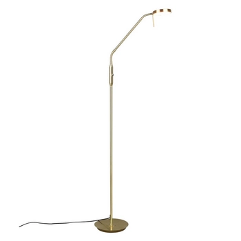 Ściemnialna lampa podłogowa NEMIO DL108423310 LED 12W 2300-4000K złoty