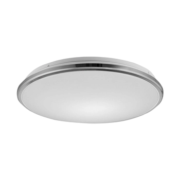 Ledowy plafon Bellis 12080021 sufitowa lampa 18W 4000K srebrna