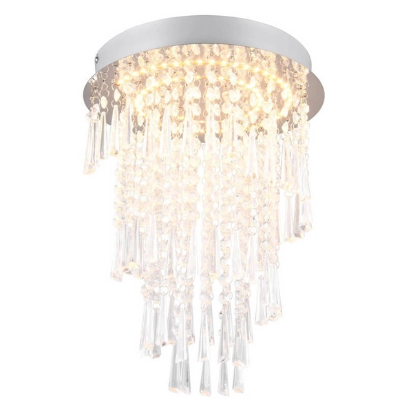 Sufitowa lampa Pomp R67341106 LED 18W 2700-6500K przezroczysty chrom