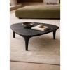 Stolik kawowy LAMINAR MM001501100340 czarny drewniany do sypialni 90cm