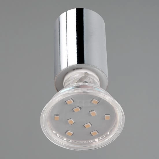 Regulowany kinkiet ścienny LORENZO 283500106 IP44 srebrny