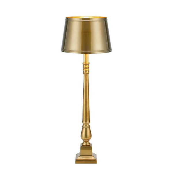 Metalowa lampa na stół Metallo 108774 Markslojd antyczna mosiądz