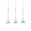 Wisząca lampa Anela FH31793-AJ13 WH Italux potrójna do salonu biały