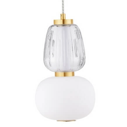 Kinkiet ścienny sypialniany ARROYOS LE44493 LED 18W 3000K biały złoty