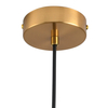 Lampa wisząca szklana PASTELLO ST-DN345B do jadalni różowa szara zielona