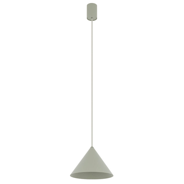 Stożkowa lampa wisząca ZENITH 11488 szałwiowy