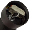 Spot LAMPA sufitowa MICA ML6088 + ML6093 Milagro metalowa OPRAWA tuba + pierścień czarny chrom