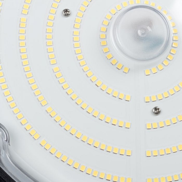 Lampa przemysłowa LED HBJ100NW 100W 4000K okrągła czarna