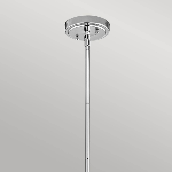 Salonowa lampa wisząca Everly KL-EVERLY-P-S-CH szklana chrom przezroczysty