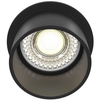 Wpustowa lampka sufitowa Reif DL050-01B do kuchni czarna