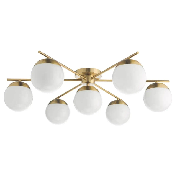Lampa sufitowa do przedpokoju Bombazine BOM5035 kule mosiądz