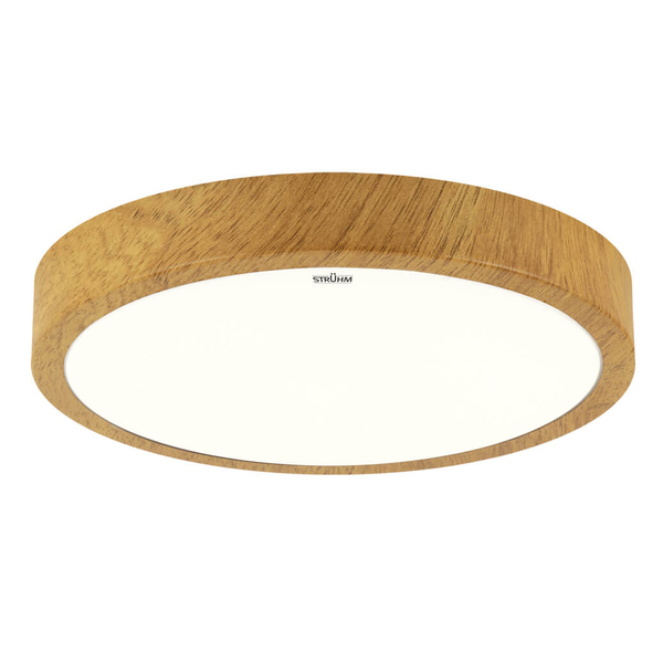 Lampa nasufitowa Atut 04151 Ideus LED 24W IP44 4100K okrągła brązowa