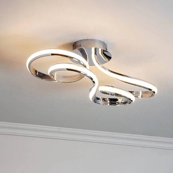 Ścienna lampa do łazienki Astral 96433 LED 12W 3000K IP44 chrom biały