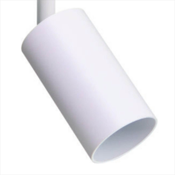 Metalowa lampa do szynoprzewodu Tube Track TLS001-WH Zumaline biały