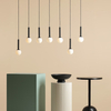 Lampa wisząca Riu 1121T1 Aldex nad wyspę metal czarna