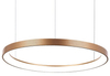 Lampa wisząca Agnes AZ5017 LED 38W 3000-6500K pierścień złota