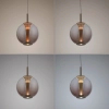 Opuszczana lampa wisząca PURE INFINITY brązowa 2220-97 1xLED 10W 2200-5000K na pilot