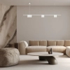 Wisząca lampa nad stół GENESIS ML0371 tubki do salonu białe
