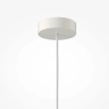 Lampa wisząca nad stół Kioto MOD178PL-01W marmurowa biała
