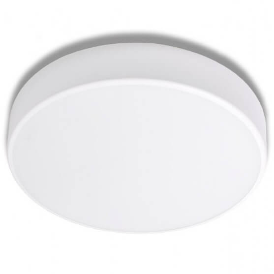 Biała lampa sufitowa 137623622020 okrągły plafon do pokoju z czujnikiem