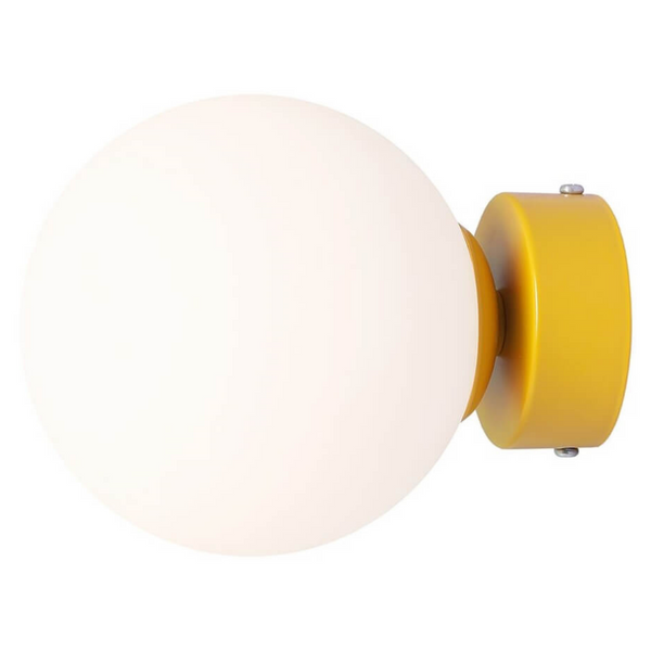 Loftowa lampa ścienna Ball Wall 1076C14_S ball żółta