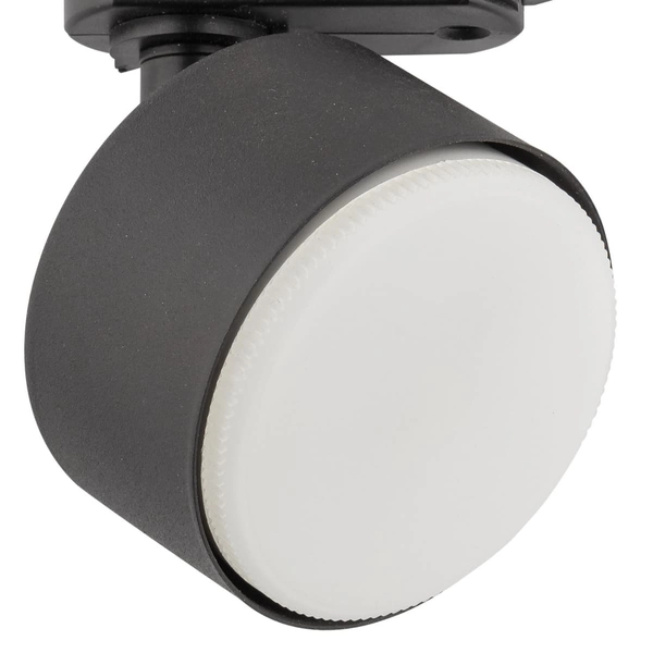 Okrągła szynowa lampa punktowa 3-fazowa Tracer 6061 TK Lighting czarny