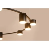 Żyrandol do jadalni okrąg Kodo 12 41339 nad stół downlight czarny