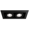 Oprawa wpuszczana modułowa podwójna LED 50W czarna Modern OUTLET